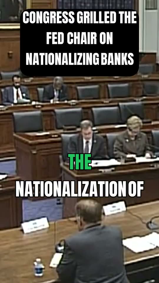Real Dailies render — a congressional hearing moment, captions in the safe area